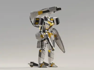 Mecha Arion 3D model