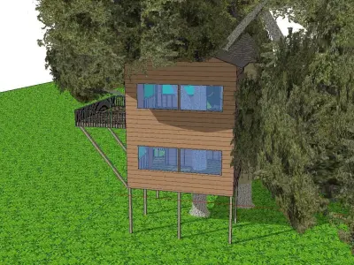 Creative Design-Holiday Cabin-0153 3D model