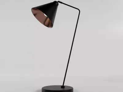 Desk lamp Low-poly 3D model get