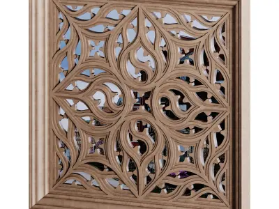 Gothic Window 05 3D model