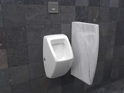 Collection Urinal 2 3D Model Pack