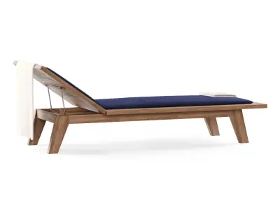 Tea House Sunbed Exteta 3D model