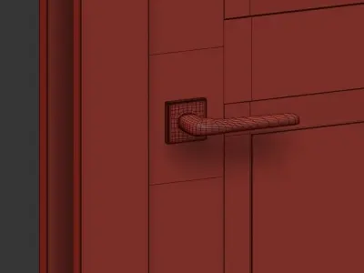 Doors Volkhovets Neo Classic 8003 8004 3D model