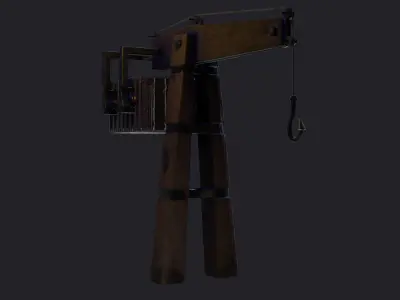 pirate s hoist 3D model
