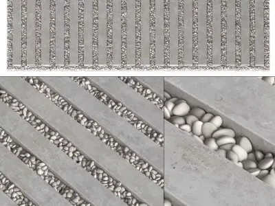 Paving long n3 3D model