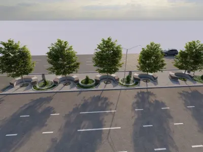City park-Park-landscape 3D model order