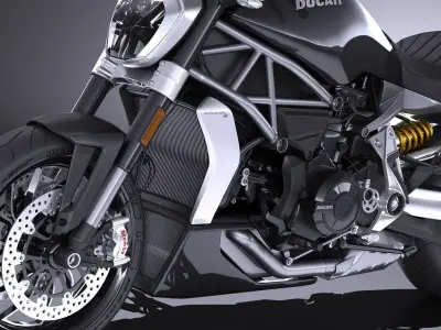 Ducati X-Diavel 2016 3D model