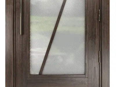 Intersections Door Low-poly 3D model