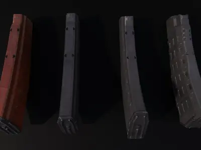  4 Gun Magazine AK Rifle 