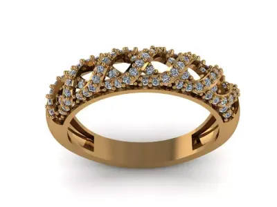 light gram ring-15 3D print model