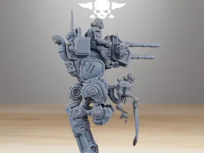 Scavenger Walker 3D print model