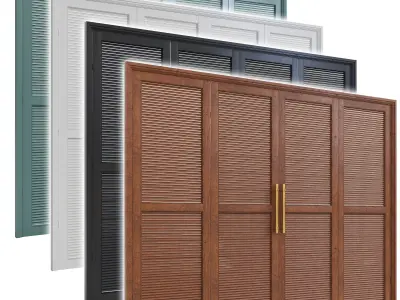 Wardrobe set03 3D model