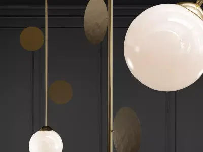 Areti Plates Pendant 3D model purchase