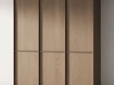 261 cabinet furniture 11 modular wardrobe cupboard 07 3D model