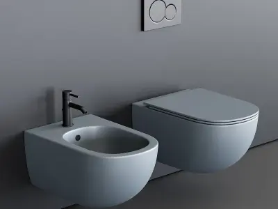 Nic Design Pin Wall-Hung WC 3D model