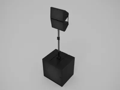 Concert Sound System 3D model