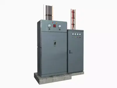 Electrical box 3D model