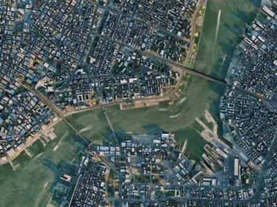 NY Style City 3D model