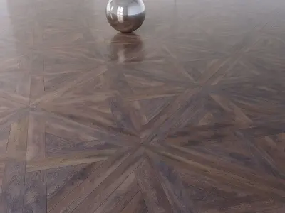 Modular Classic Parquet -  Sheir Oak 3D model