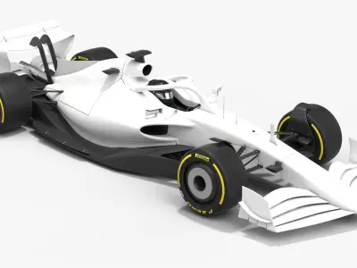  Formula 1 Season 2022 Mockup F1 Race Car Concept 