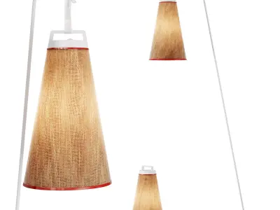 roche bobois sasha floor lamp 3D model