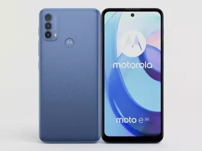 Motorola Moto E30 3D model