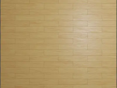 Hickory Wood Texture 3D model