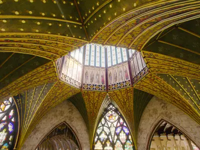 Medieval Church Ceiling Octogon - Base ONLY 3D model