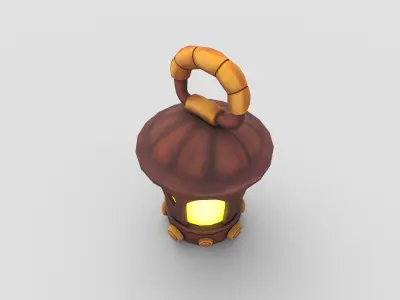lamp prop 3D model