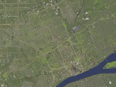 Detroit USA - city and urban