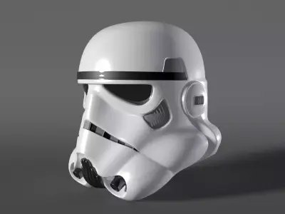 Stormtrooper Helmet - Star Wars 3D model