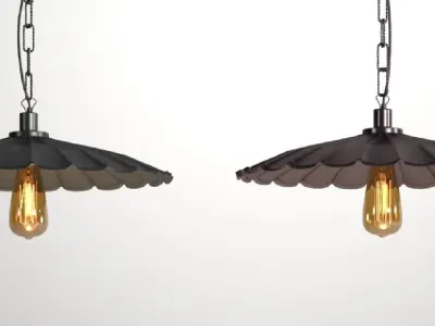 Hanging lamp 2 in 1 LOFT HOUSE P-96 P-96-1 3D model