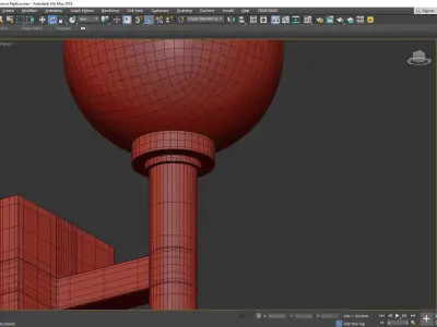 ABROAD MINI Low-poly 3D model