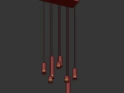 Casablanca pendant lamp 3D model