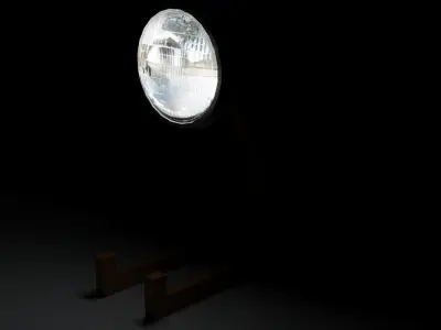 reading lamp Free 3D model