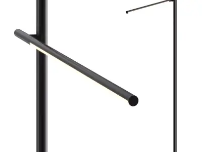 LEDS C4 TUBS  Floor lamp 3D model