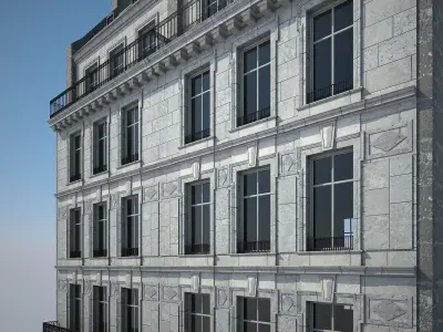 Old Building III 3D model
