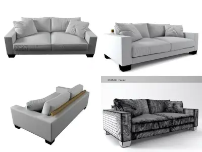 Status sofa 02 3D model
