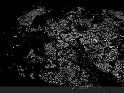 Rome Streets and Buildings 3D model