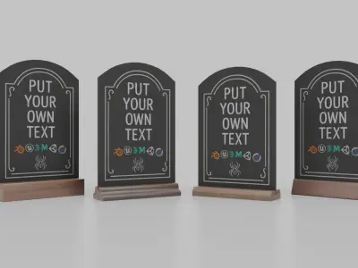 Complete Countertop Chalkboard Signs Bundle 