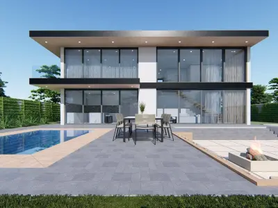 Modern House 3D model