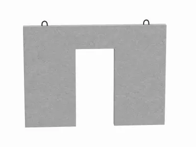 Concrete Wall Panel  3D model