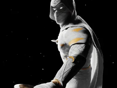 Moon Knight 3D model