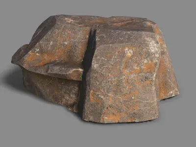 Mountain Rock 05 Low-poly 3D model purchase