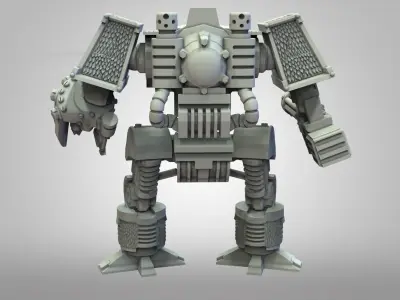 Son of the Snake Redemptor Guardian 3D print model