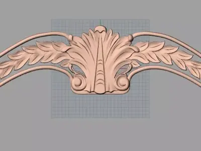 Artcam Aspire 3D relief models STL Files used for CNC E573 3D model