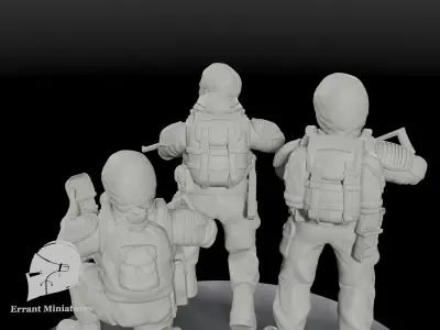 Zone Veterans 3D print model