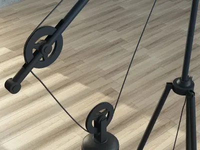 Lamp Loft 4 3D model