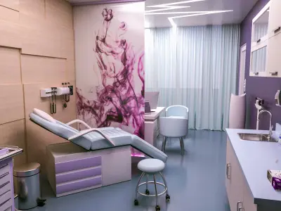 MEDICAL SPACES-DOCTOR OFFICE-GENERAL CLINIC 3D model