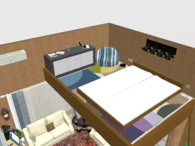 furbished apartment i guess Free 3D model